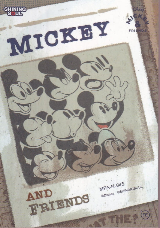 2026 SHINING SOUL MICKEY & FRIENDS POP ART BASE (N) CARD-#MPA-N-045