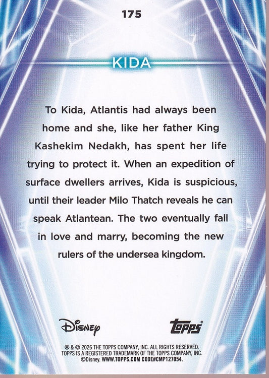 2026 Topps Disney Neon Rainbow Foil #175 Kida