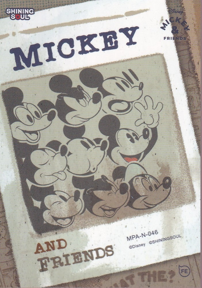 2026 SHINING SOUL MICKEY & FRIENDS POP ART BASE (N) CARD-#MPA-N-046