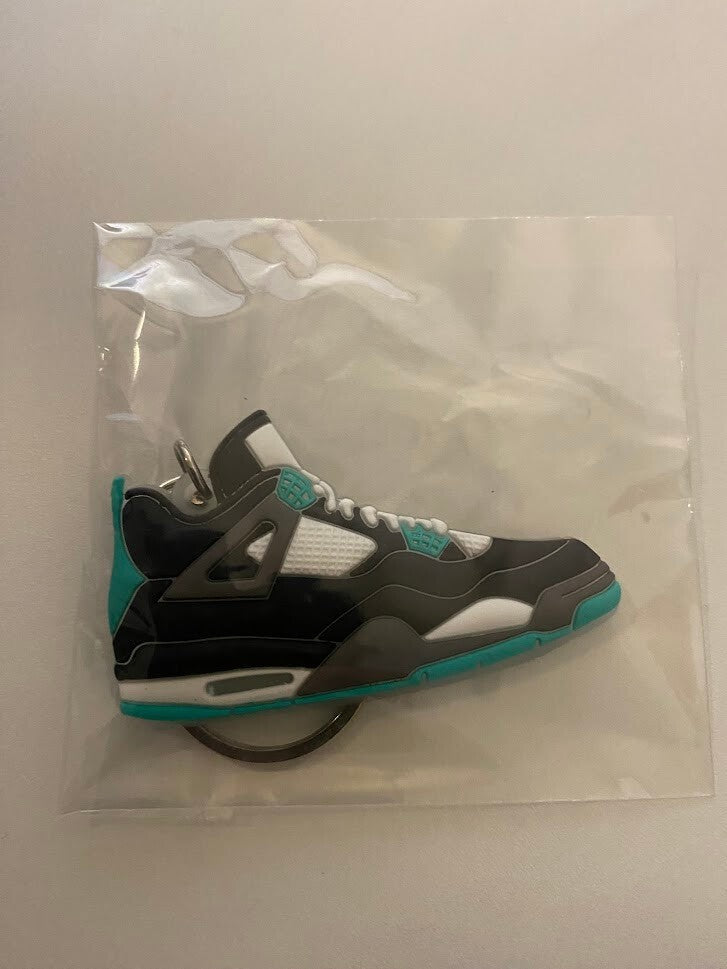 AIR JORDAN 4 RETRO-(OREGON DUCKS)-2D SNEAKER KEYCHAIN