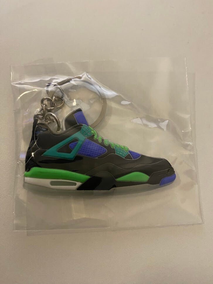 AIR JORDAN 4 RETRO-(SUPERMAN)-2D SNEAKER KEYCHAIN