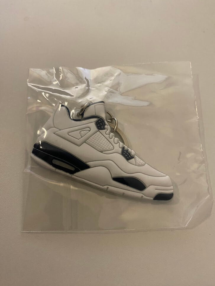 AIR JORDAN 4 RETRO-(COLUMBIA)-2D SNEAKER KEYCHAIN