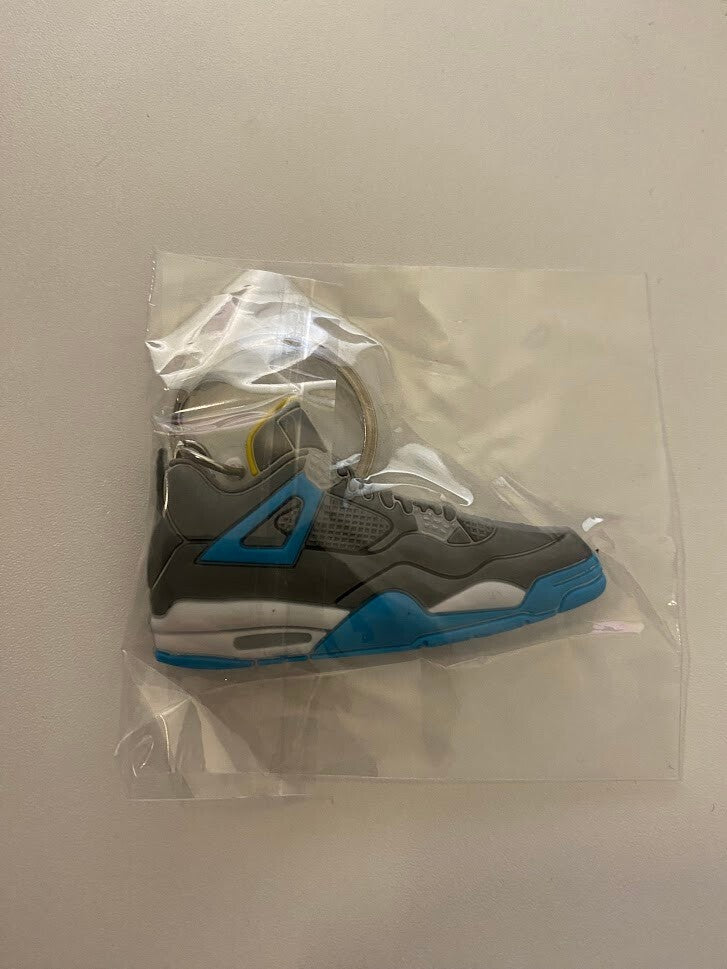 AIR JORDAN 4 RETRO-(MIST BLUE)-2D SNEAKER KEYCHAIN