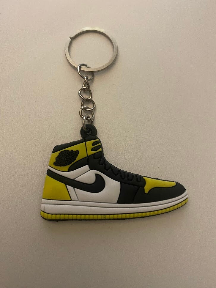 AIR JORDAN 1 RETRO-(TAXI)-2D SNEAKER KEYCHAIN