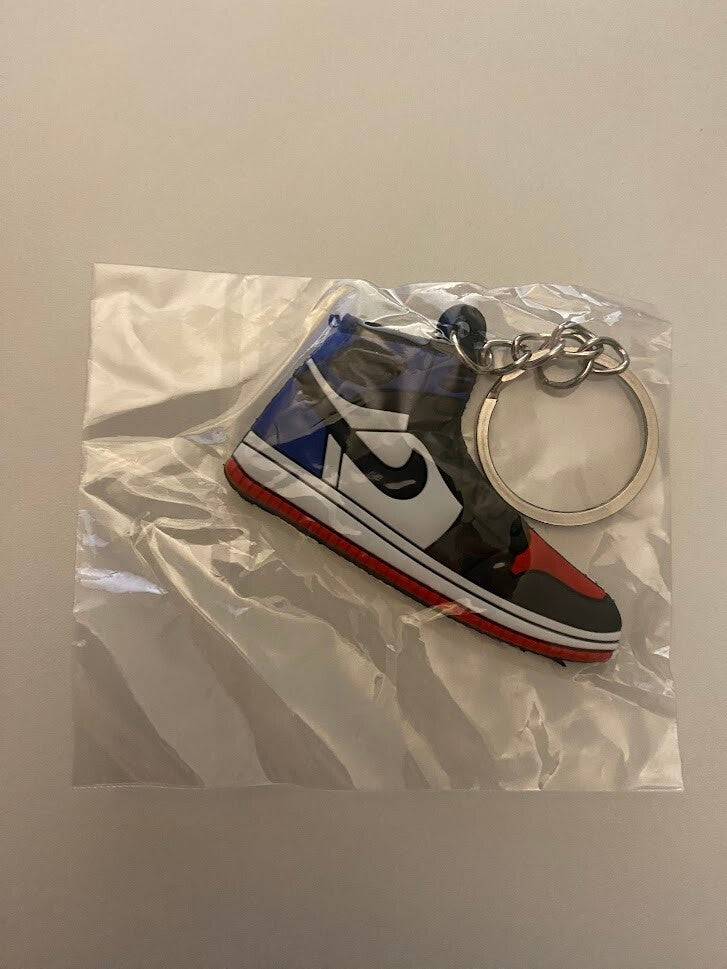 AIR JORDAN 1 RETRO-(TOP 3)-2D SNEAKER KEYCHAIN