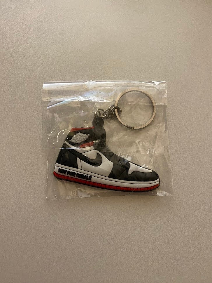 AIR JORDAN 1 RETRO-(VARSITY RED ''NOT FOR RESALE'')-2D SNEAKER KEYCHAIN