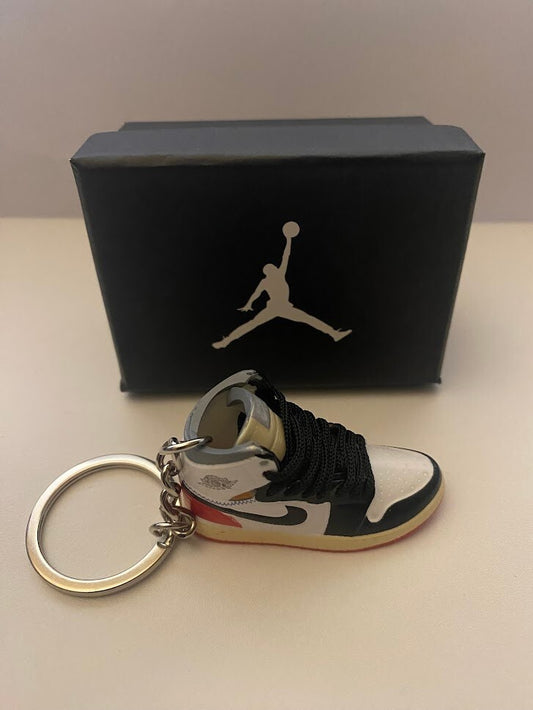 JORDAN 1 RETRO HIGH (UNION LOS ANGELES BLACK TOE)-3D SNEAKER KEYCHAIN WITH BOX