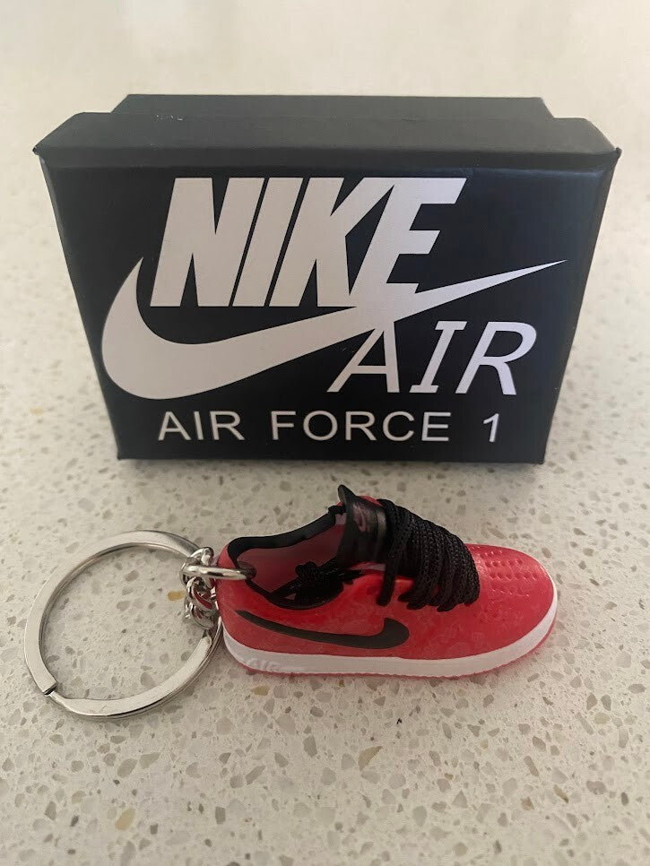 NIKE AIR FORCE 1 LOW-(1WORLD CLOT)-3D SNEAKER KEYCHAIN WITH BOX