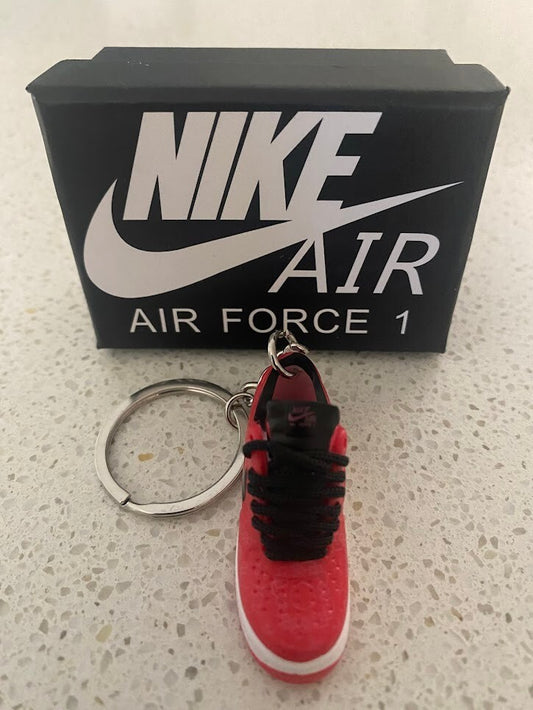 NIKE AIR FORCE 1 LOW-(1WORLD CLOT)-3D SNEAKER KEYCHAIN WITH BOX
