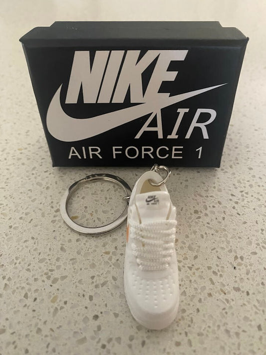 NIKE AIR FORCE 1 LOW-(EKIN)-3D SNEAKER KEYCHAIN WITH BOX