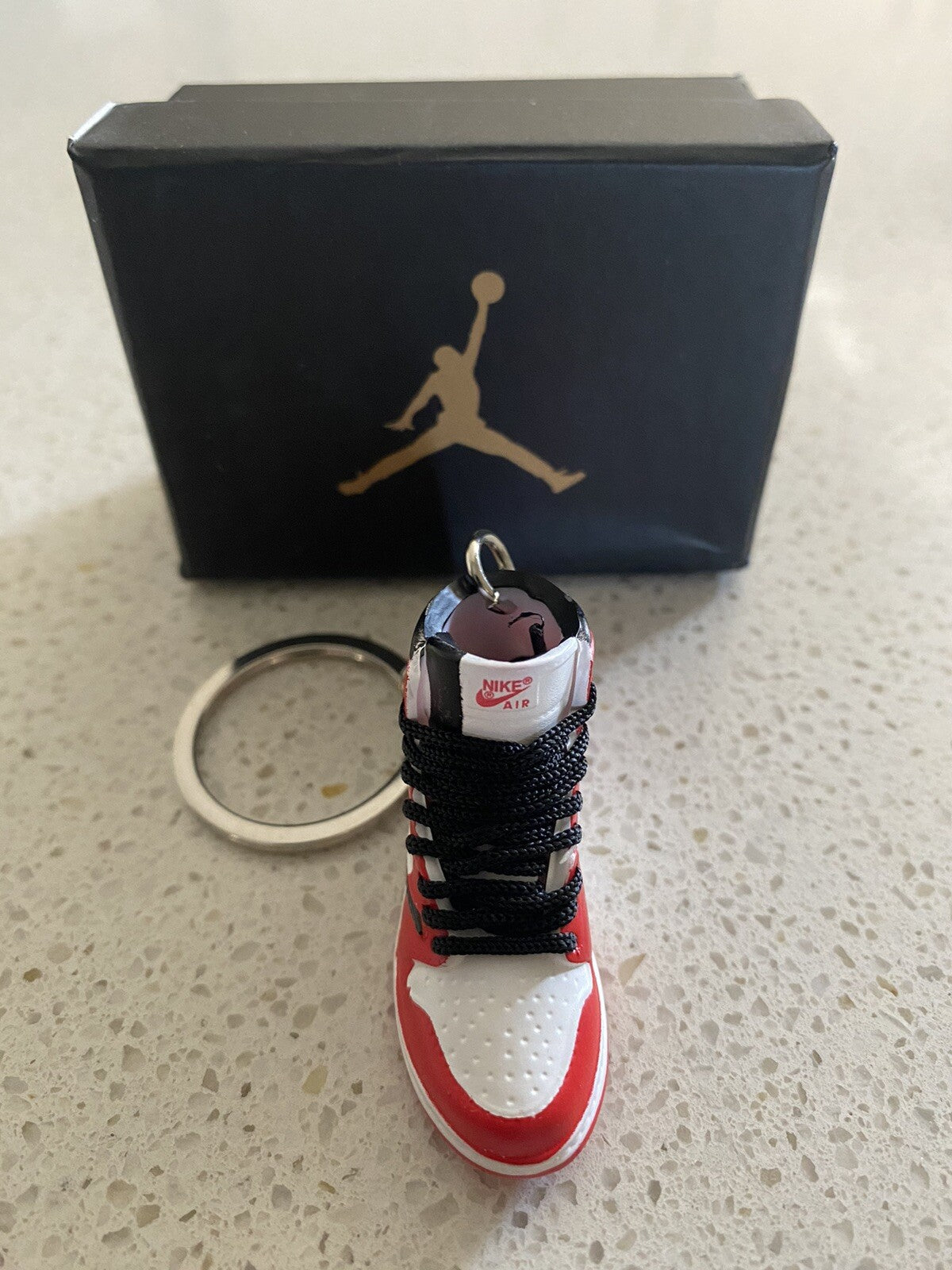 JORDAN 1 RETRO HIGH OG SP-(TRAVIS SCOTT)-3D SNEAKER KEYCHAIN WITH BOX