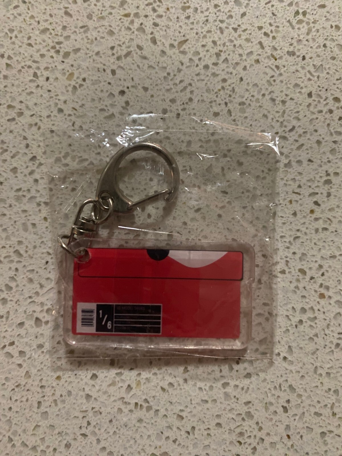 SHOEBOX INSPIRED 2D ACRYLIC KEYCHAIN