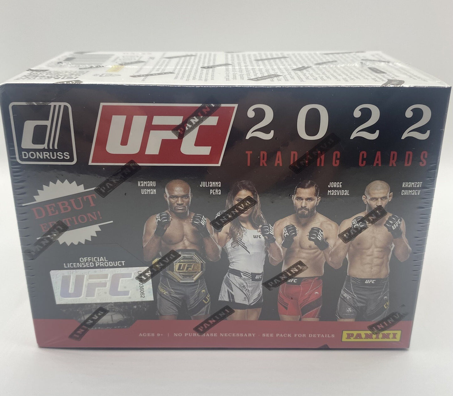 2022 UFC Panini Donruss 6-Pack Blaster Box (Debut Edition) 90 Cards per Box