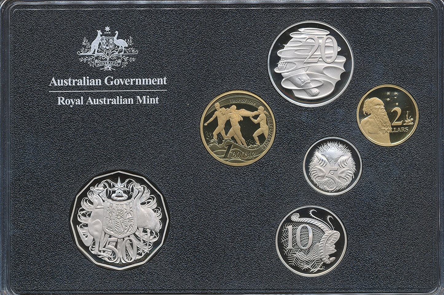 Australia 2007 Proof 6 Coin Set - Original Packaging and Certificate