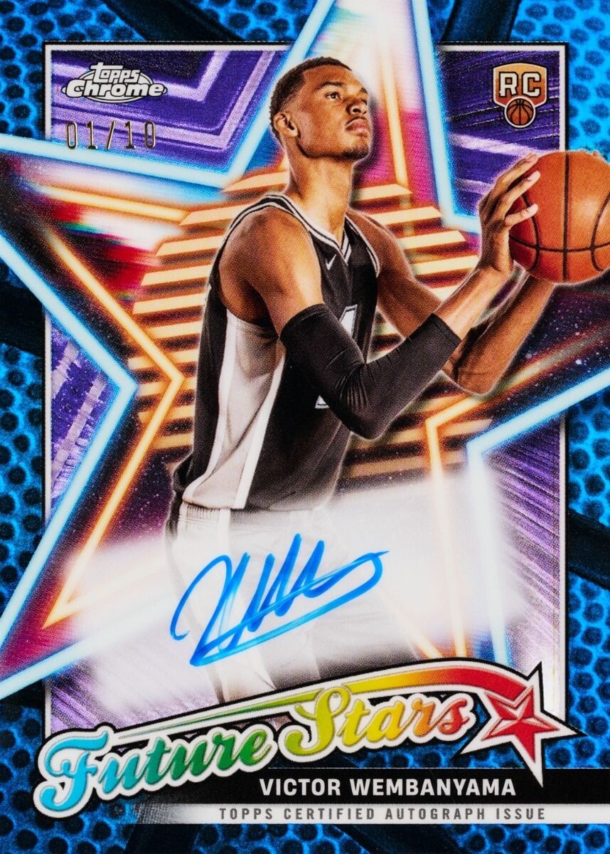 2023/24 Topps Chrome Basketball Monster Box (Factory Sealed)-50 Cards Per Box