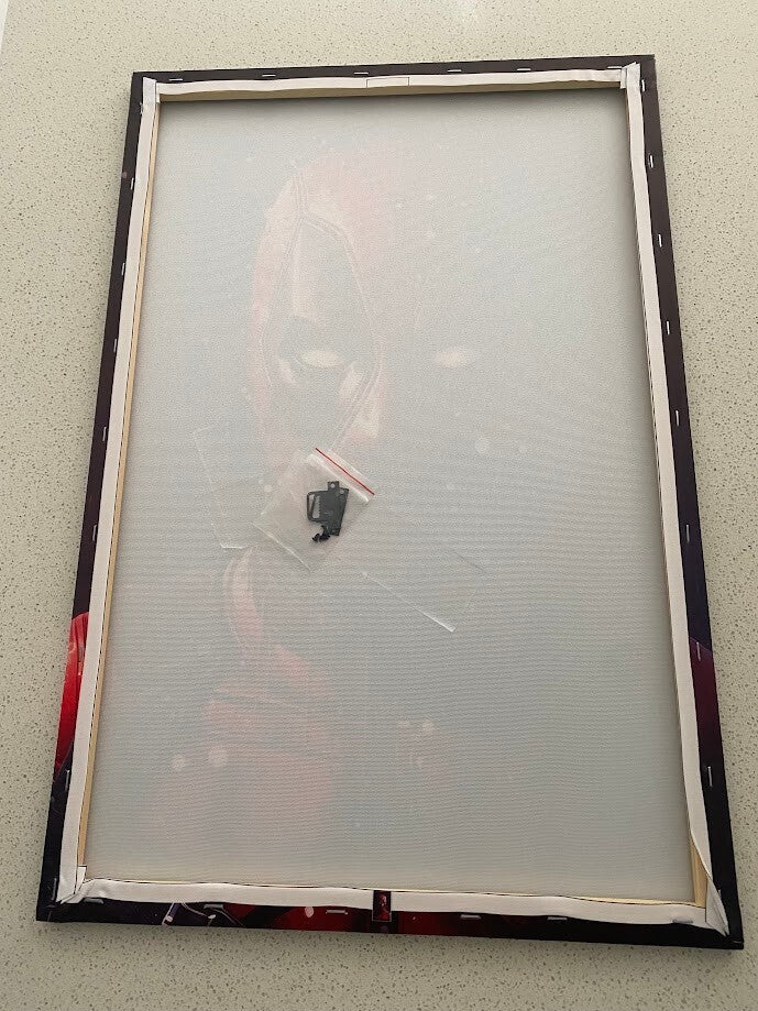 DEADPOOL-MARVEL-FRAMED STRETCHED CANVAS PRINT-ART-READY TO HANG-40CMx60CM