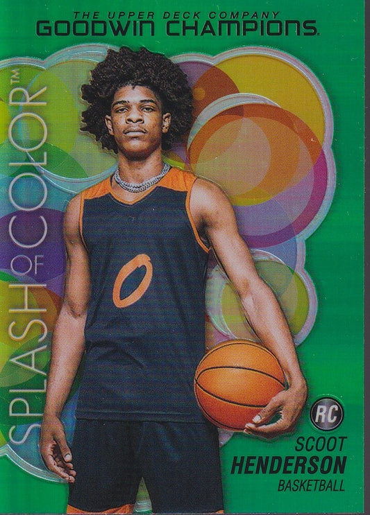 SCOOT HENDERSON-SCP-81 (SPLASH OF COLOUR-RAINBOW GREEN)-2023 GOODWIN CHAMPIONS