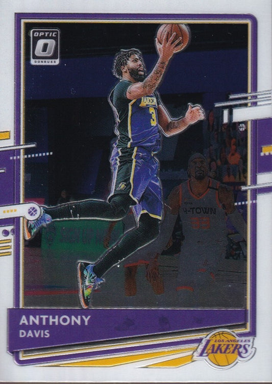 ANTHONY DAVIS-NO.42-2020/21 PANINI DONRUSS OPTIC BASKETBALL TRADING CARD