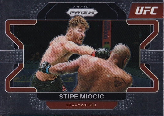 No.100-STIPE MIOCIC-2022 PANINI UFC PRIZM TRADING CARD