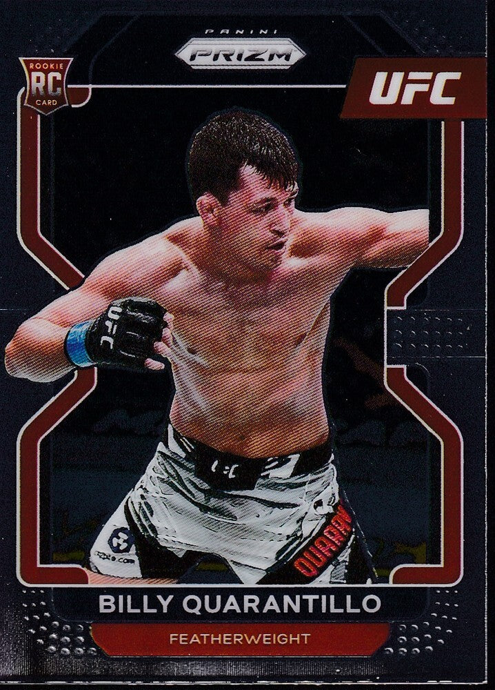 No.129-BILLY QUARANTILLO (RC)-2022 PANINI UFC PRIZM TRADING CARD