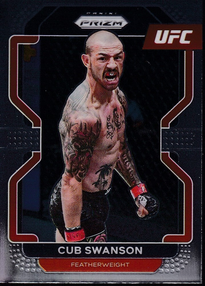 No.141-CUB SWANSON-2022 PANINI UFC PRIZM TRADING CARD
