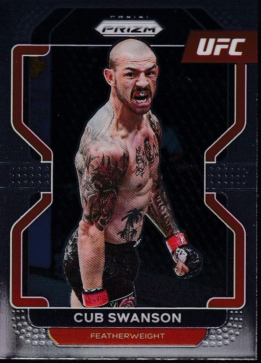 No.141-CUB SWANSON-2022 PANINI UFC PRIZM TRADING CARD