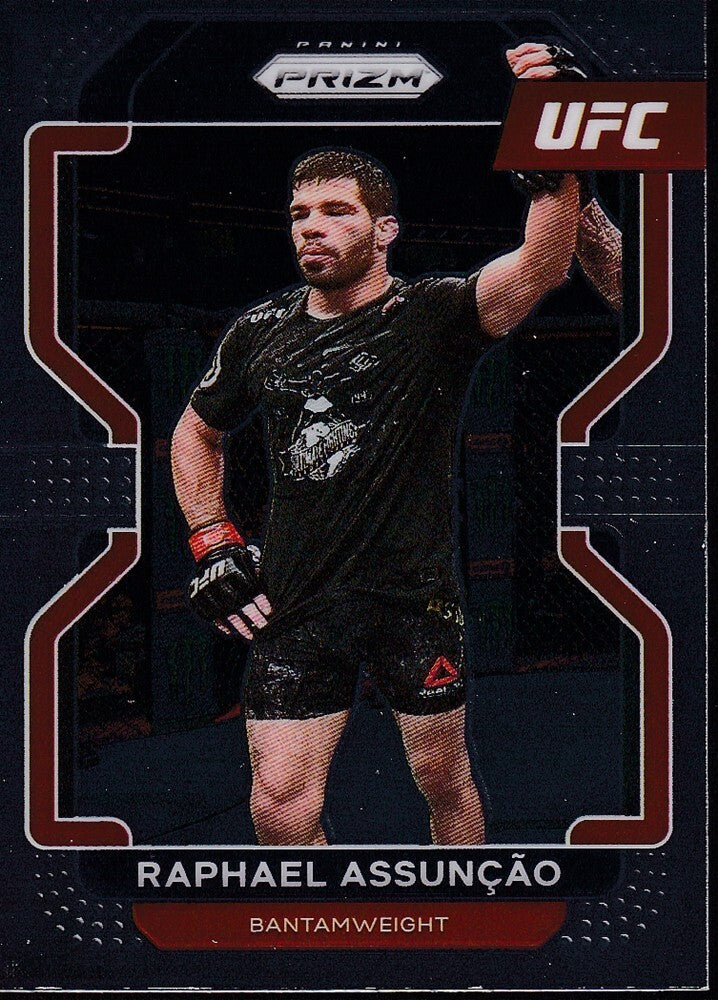 No.102-RAPHAEL ASSUNCAO-2022 PANINI UFC PRIZM TRADING CARD