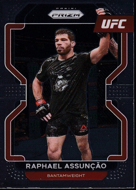 No.102-RAPHAEL ASSUNCAO-2022 PANINI UFC PRIZM TRADING CARD