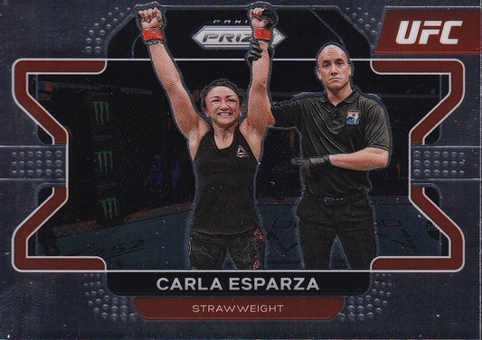 No.77-CARLA ESPARZA-2022 PANINI UFC PRIZM TRADING CARD