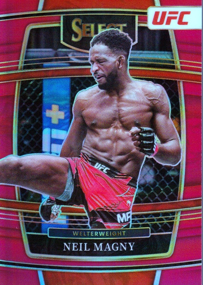 NEIL MAGNY-NO.86 (RED PRIZM-CONCOURSE-44/99) 2022 PANINI SELECT UFC CARD