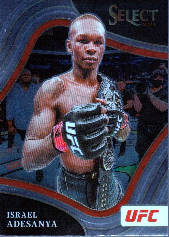 ISRAEL ADESANYA-No.229 (OCTAGONSIDE)-2022 PANINI-SELECT UFC CARD
