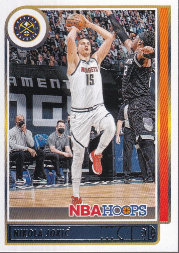 NIKOLA JOKIC-NO.11-2021/22 PANINI HOOPS BASKETBALL TRADING CARD