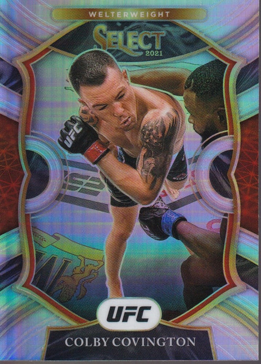 COLBY COVINGTON-No.30 (BASE CONCOURSE)-2021 PANINI-SELECT UFC CARD
