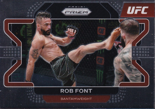 No.20-ROB FONT-2022 PANINI UFC PRIZM TRADING CARD