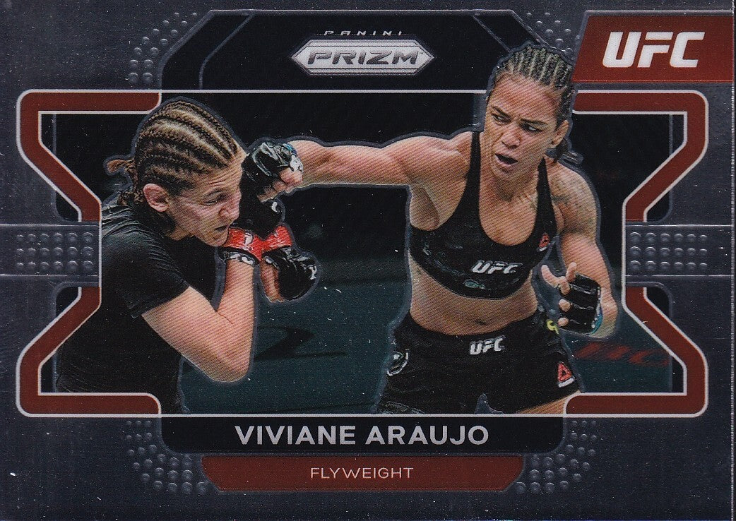 No.62-VIVIANE ARAUJO-2022 PANINI UFC PRIZM TRADING CARD