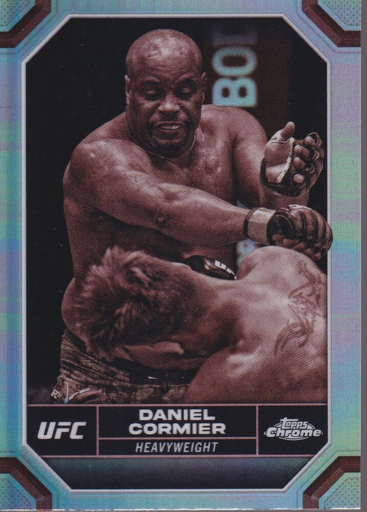 DANIEL CORMIER-NO.56-SEPIA REFRACTOR CARD-2024 TOPPS CHROME UFC