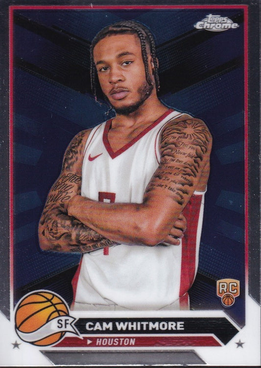 2023-24 Topps Chrome Basketball (NBA) #133 Cam Whitmore Base (RC) Rookie Card
