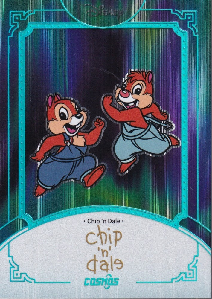 2025 Kakawow Cosmos Disney Auto COSMOS Aurora #CDT-SA-U07 Chip 'n Dale 43/45