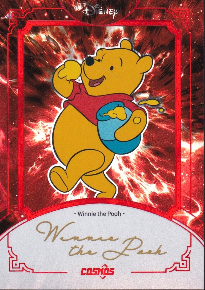 2025 Kakawow Cosmos Disney Signatures Red #CDT-SR-34 Winnie the Pooh 39/75