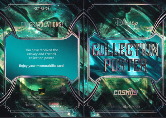 2025 Kakawow Cosmos Mickey and Friends Collection Poster Booklet Card-CDT-PB-08