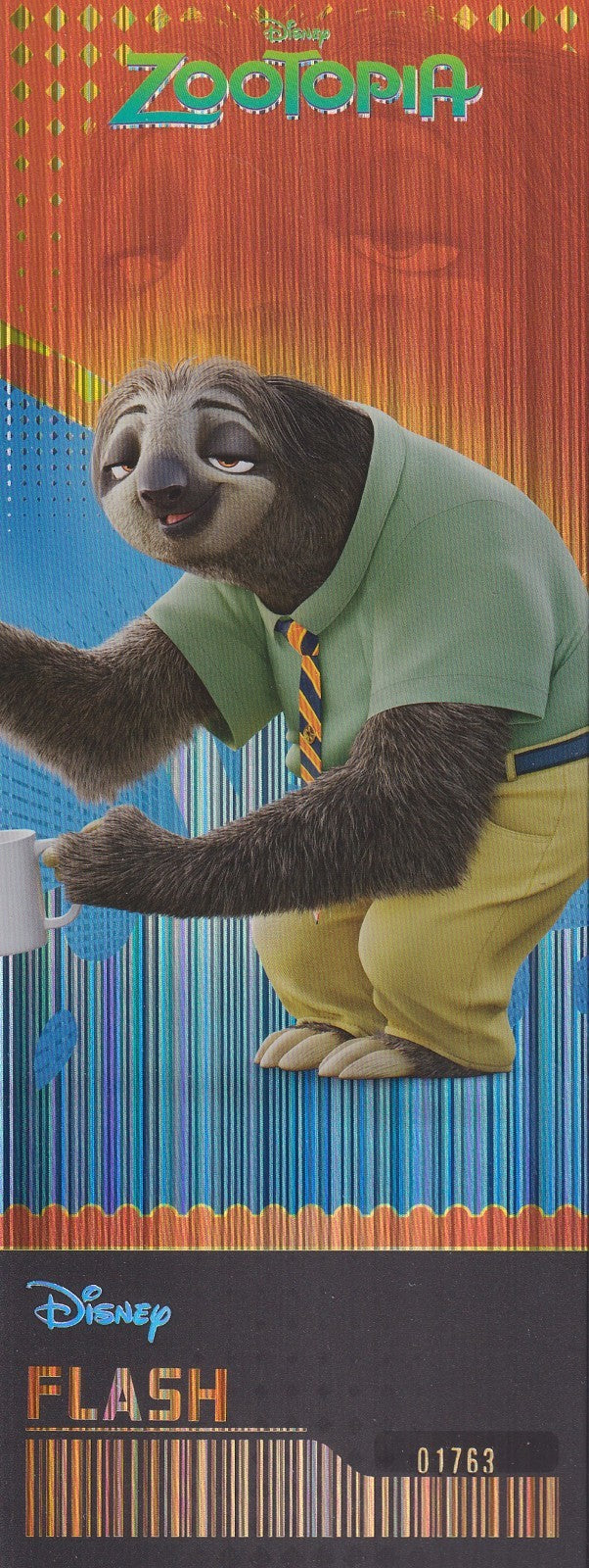 2024 Kakawow Zootopia Jumbo Refractor Ticket-Flash-#RTJC-DZP-03 (01763/3000)