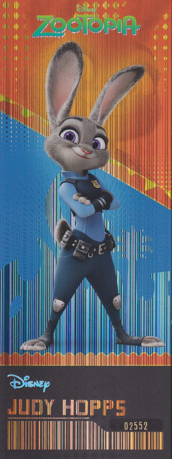 2024 Kakawow Zootopia Jumbo Ticket-Judy Hopps-#RTJC-DZP-01 (02552/3000)