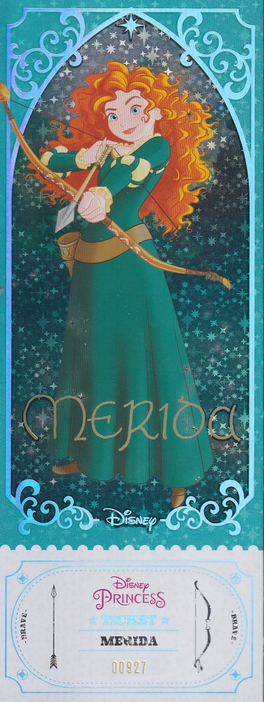 2024 Kakawow Disney Princess Jumbo Ticket-Merida-#RTJC-DDP-11 (00927/3000)