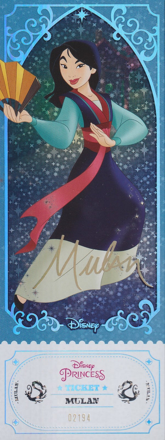 2024 Kakawow Disney Princess Jumbo Ticket-Mulan-#RTJC-DDP-10 (02194/3000)