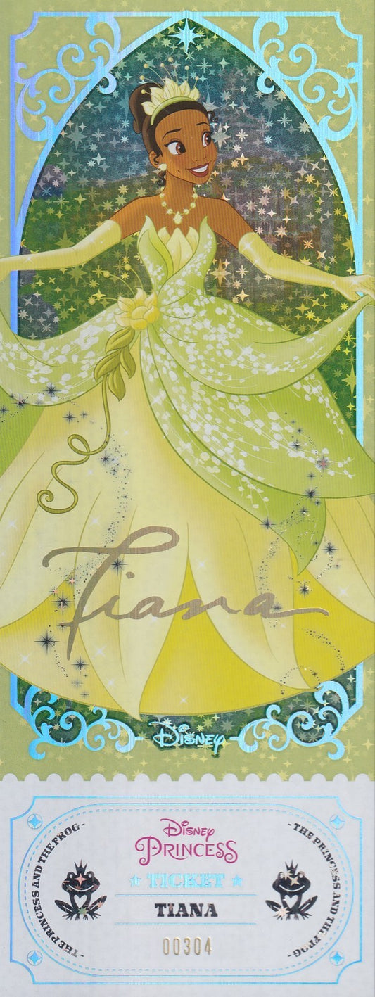 2024 Kakawow Disney Princess Jumbo Ticket-Tiana-#RTJC-DDP-09 (00304/3000)