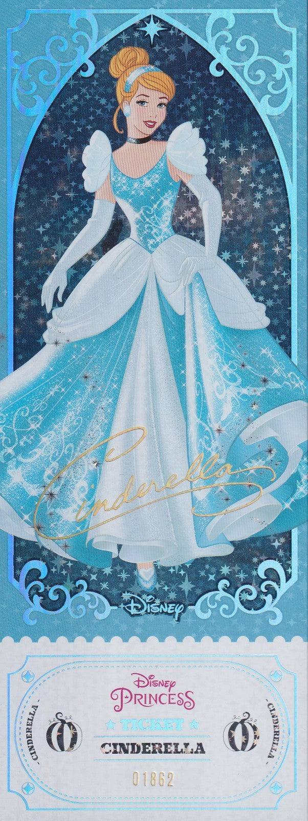2024 Kakawow Disney Princess Jumbo Ticket-Cinderella-#RTJC-DDP-06 (01862/3000)