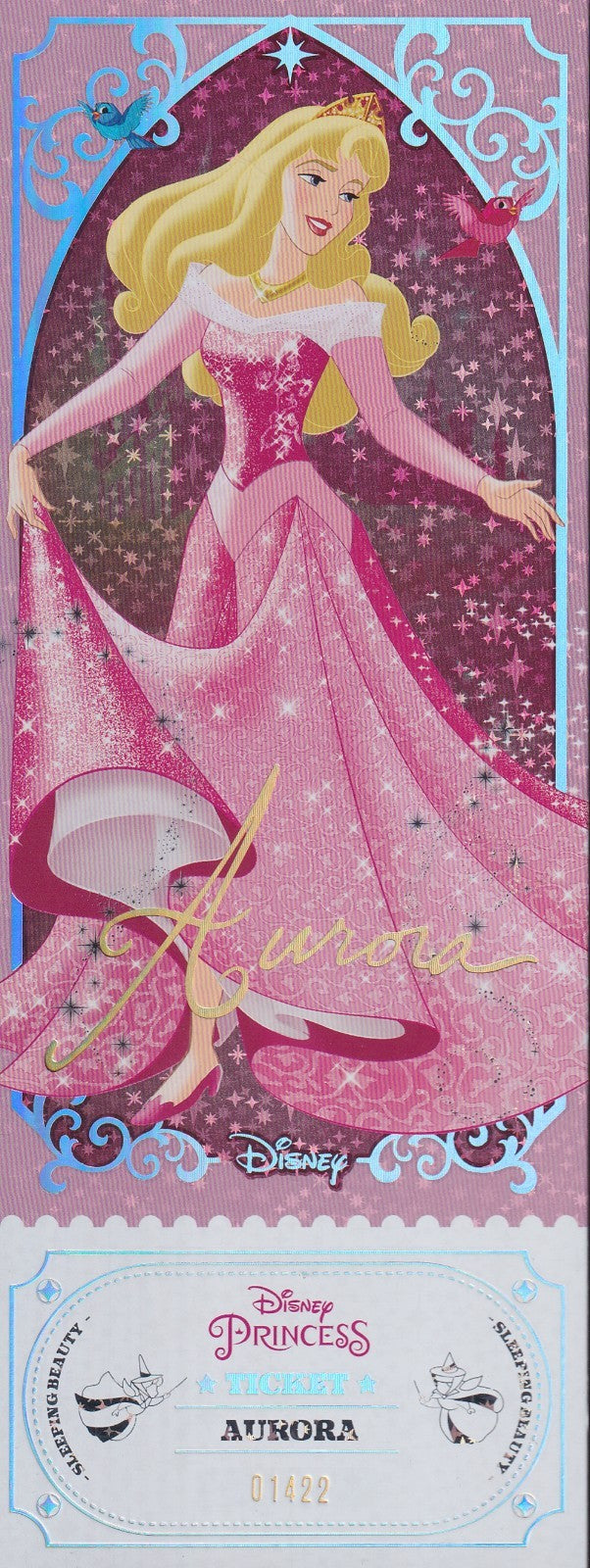 2024 Kakawow Disney Princess Jumbo Ticket-Aurora-#RTJC-DDP-04 (01422/3000)