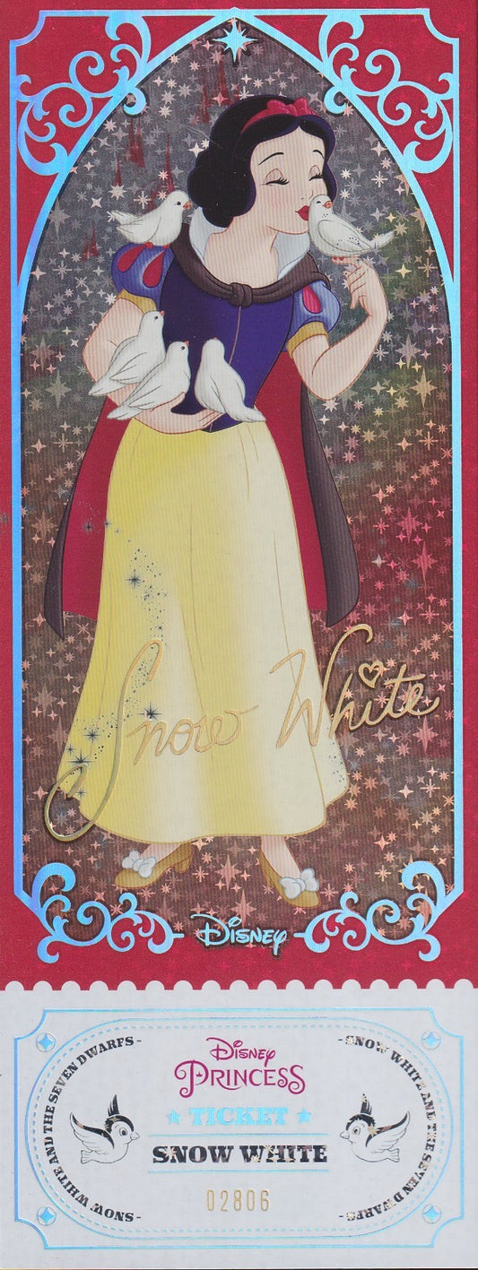 2024 Kakawow Disney Princess Jumbo Ticket-Snow White-#RTJC-DDP-01 (02806/3000)
