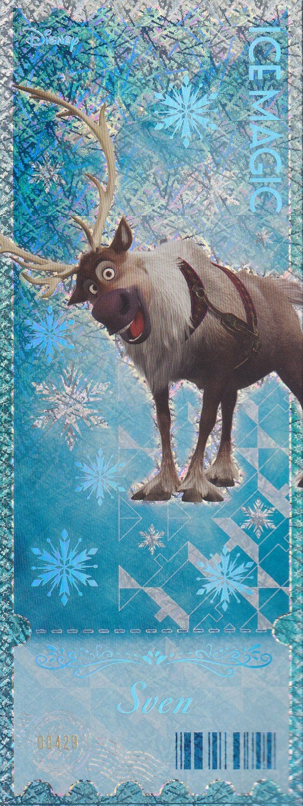 2024 Kakawow Frozen Jumbo Refractor Ticket-Sven #RTJC-DFR-05 (00429/3000)