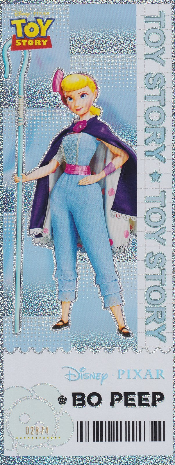 2024 Kakawow Toy Story Jumbo Refractor Ticket-Bo Peep #RTJC-DTS-05 (02874/3000)